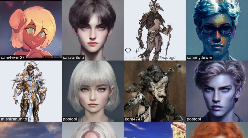 هوش مصنوعی تولید تصویر Artbreeder