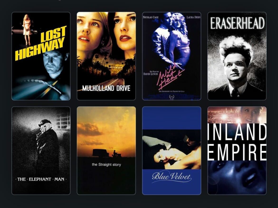 شاهکارهای دیوید لینچ