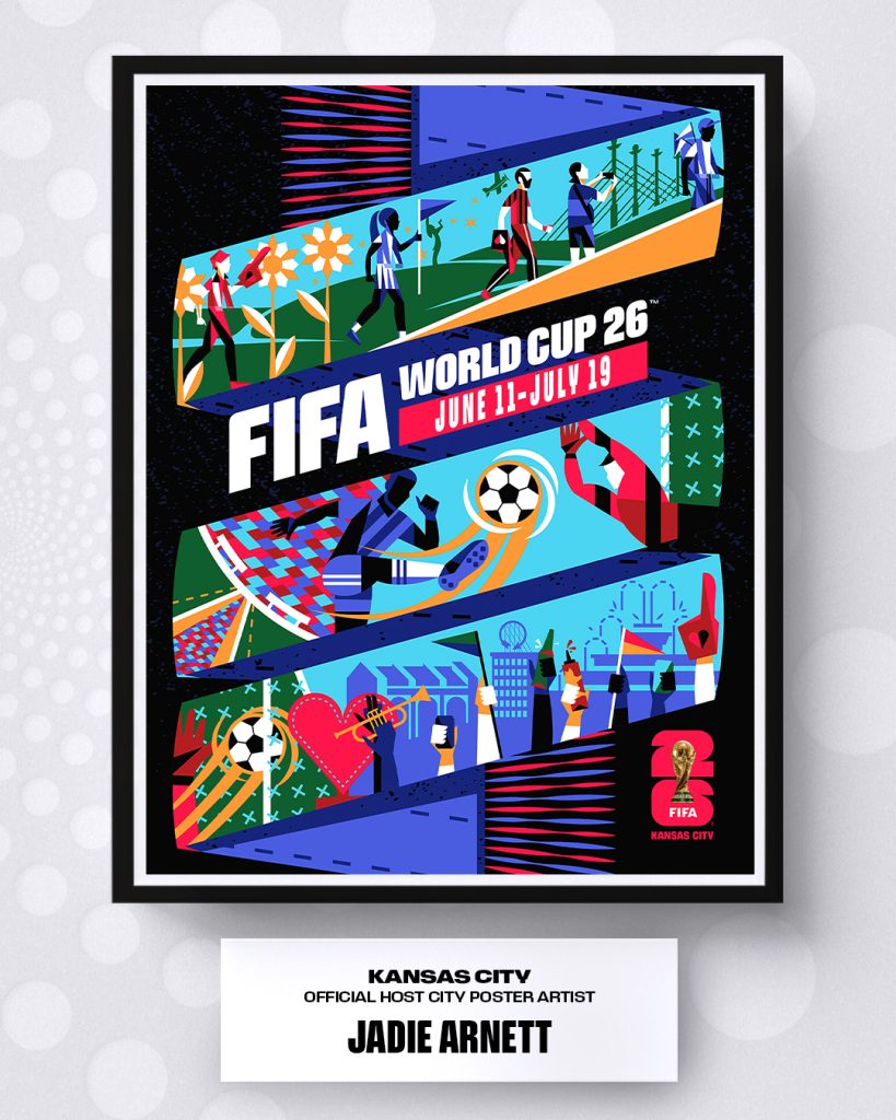 پوسترهای رسمی جام جهانی 2026 - کانزاس