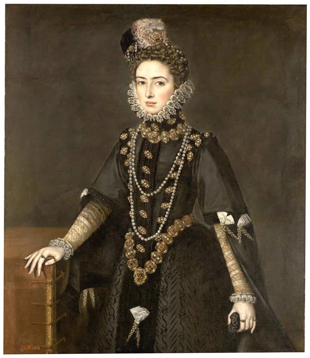 ۱۸ هنرمند مشهور رنسانس: اثر اینفانتا کاتالینا میکائلا از سوفونیسبا آنگویسولا